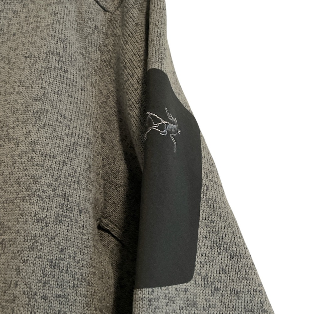 Arc'teryx Covert 1/2 Zip Fleece Pullover Jacket Heather Gray Men’s Size Large - Picture 3 of 7
